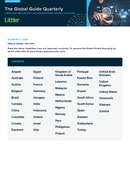 Littler Global Guide Quarterly