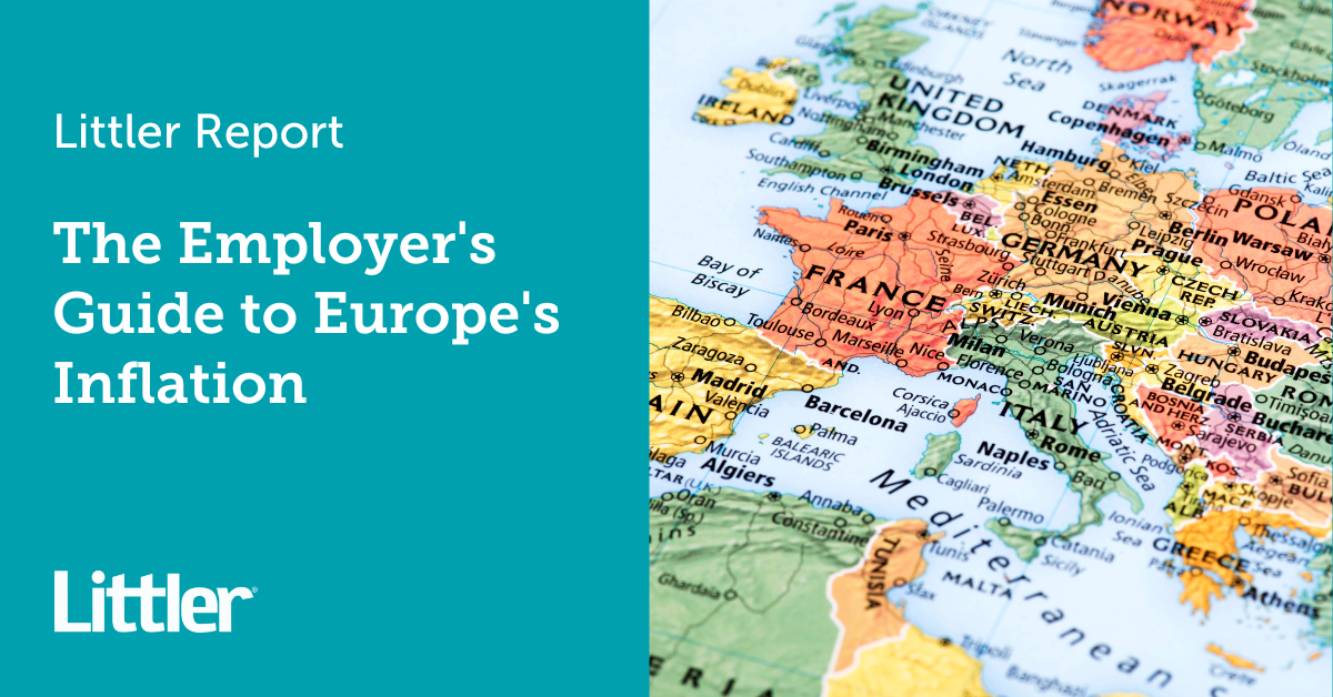 The Employer s Guide to Europe s Inflation Littler Mendelson P C 